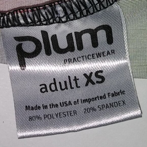 Plum Practicewear Gymnastics Leotard Retro 1980’s Style Sunglasses Print XS - Picture 5 of 5